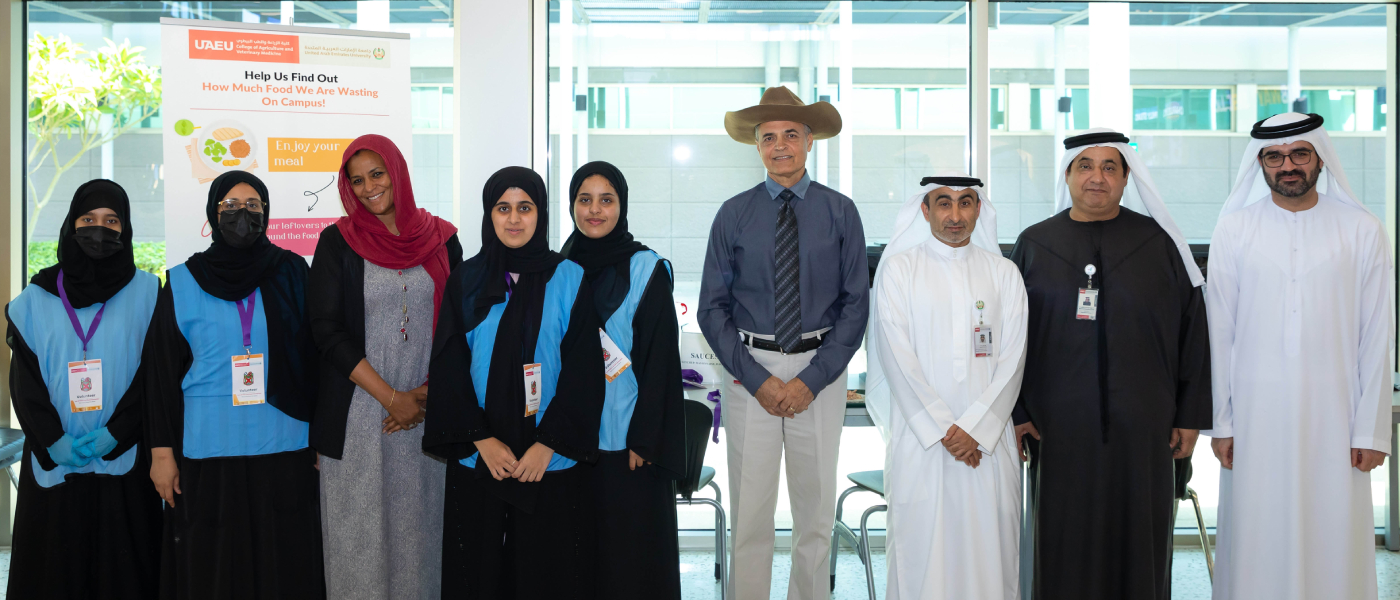sliderImage College of Agriculture and Veterinary Medicine at the UAE University launches an awareness campaign to reduce food waste