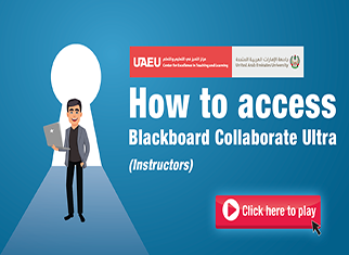 How to access Blackboard Collaborate Ultra (Instructors)