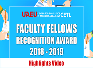 Faculty Fellows Recognition Award 2018 -19