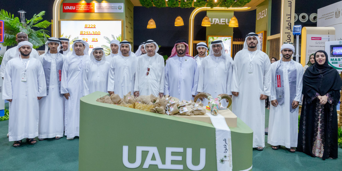 sliderImage UAE University Showcases Research Progress in Sustainable Agriculture and Food Security at Liwa Date Festival 2025